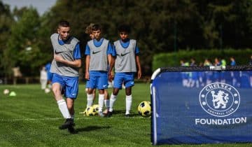 Chelsea football camp NIKIE sports camps